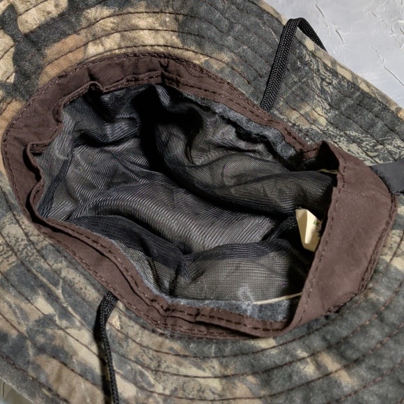 Cabelas Bucket Hunting Hat Men's Size XL Mossy Oak Camo Insulated Outdoor Hunter - Picture 8 of 8